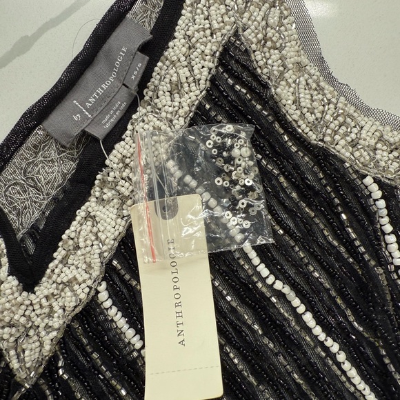 Anthropologie Black and White Striped Camisole - Picture 5 of 6